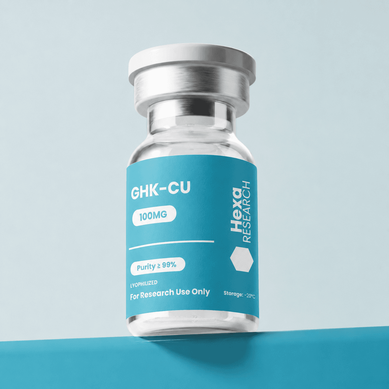 GHK-Cu research vial