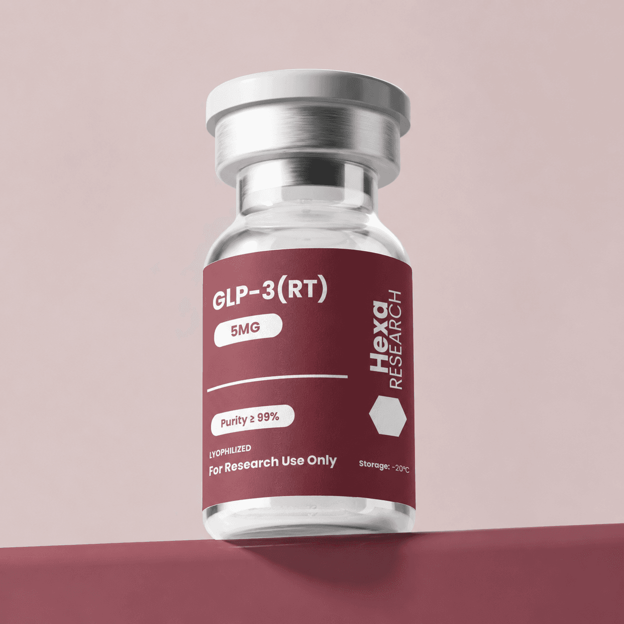 GLP-3 (RT) research vial